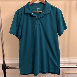 Goodfellow & Co., men’s medium, dark teal color, Polo shirt.